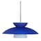 Besa Lighting Trilo 15 Cord Pendant, Blue Matte, Bronze Finish, 1x75W Incandescent 1JT-451323-BR - alternate 1